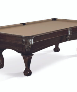 Allenton 8' Espresso w/ Ball & Claw Legs pool table