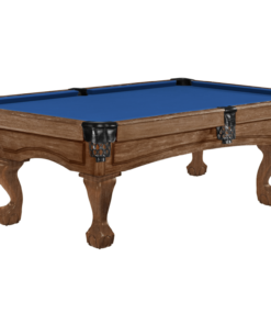 Allenton 8' Rustic Dark Brown Pool Table