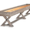 Brixton Shuffleboard 14' Driftwood by Brunswick Billiards