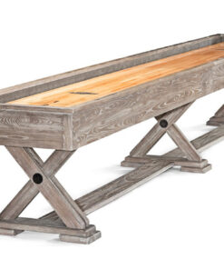 Brixton Shuffleboard 14' Driftwood by Brunswick Billiards