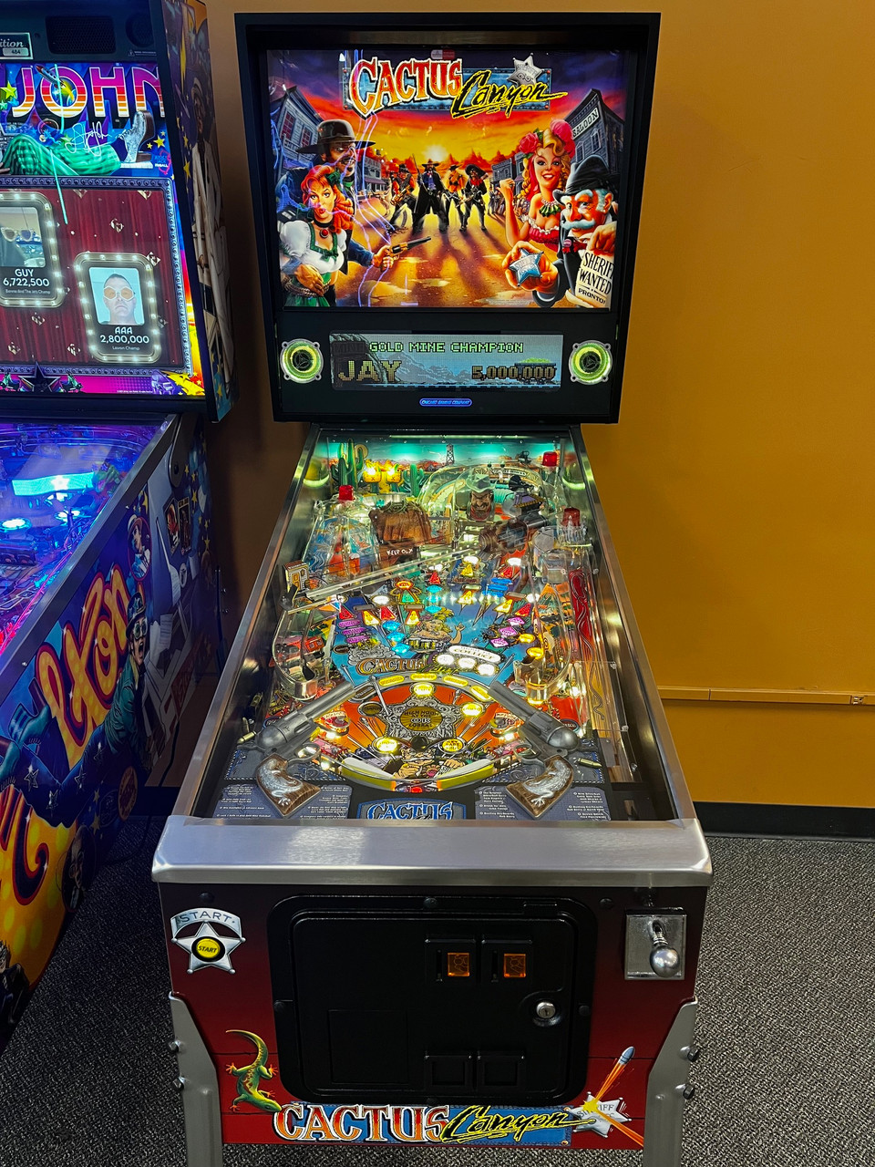 Cactus Canyon SE Used pinball machine