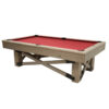 Connelly Rustic 8' Pool Table showcasing its solid wood construction and slate surface