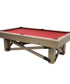 Connelly Rustic 8' Pool Table showcasing its solid wood construction and slate surface