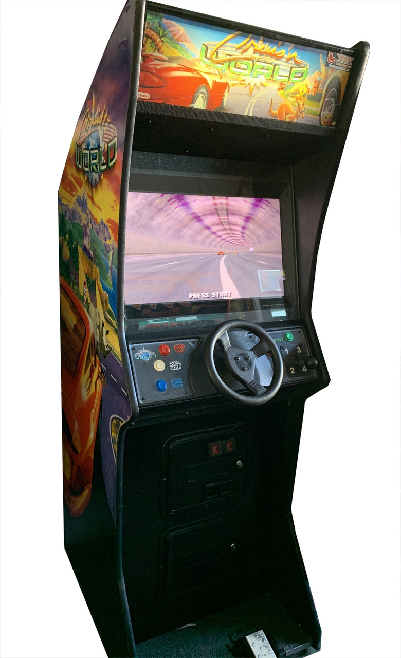 Crusin World Upright arcade game