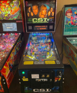 CSI Pinball Used machine featuring vibrant artwork and engaging gameplay