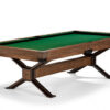 Dameron 8' Nutmeg pool table by Legacy Billiards