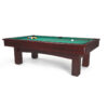 Del Mar 8' Cherry billiard table by Connelly Billiards