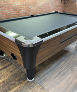 Dynamo P/T Used 8' Walnut Coin Operated Pool Table