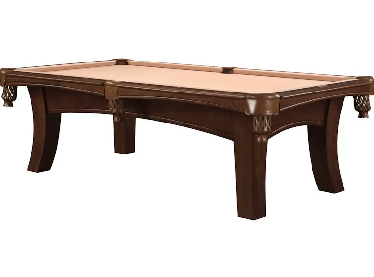 Ella 8' Walnut pool table by Legacy Billiards
