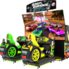 Fast & Furious Arcade driving simulator with dual 65” UHD screens
