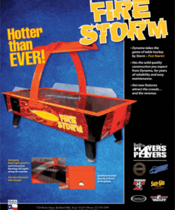 Fire Storm Air Hockey Table