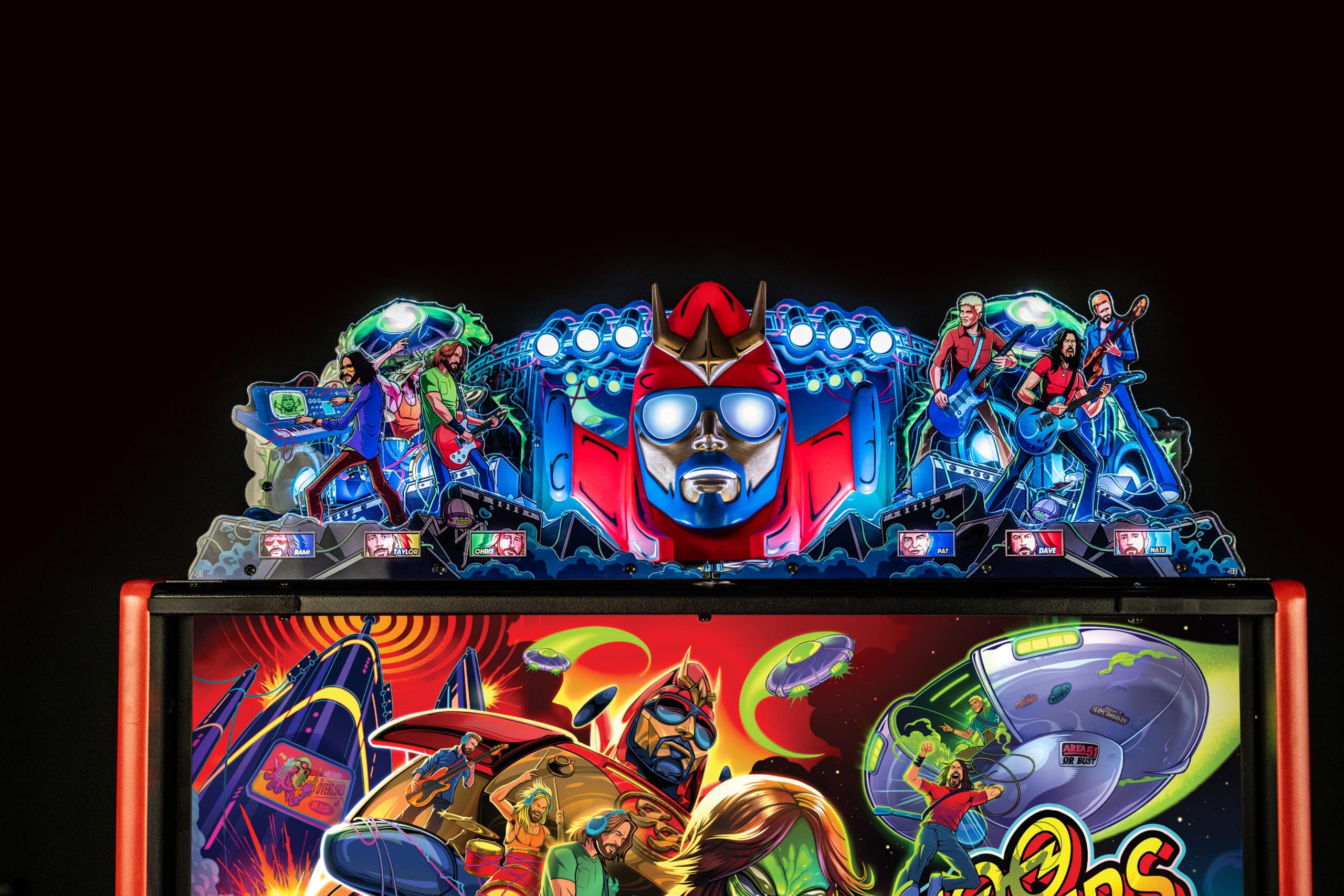 Foo Fighters Accessories for pinball machines