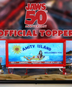 Jaws 50th Anniversary Pinball Topper by Stern