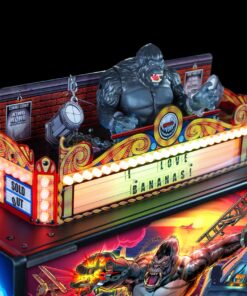 King Kong in Chains Pinball Topper by Stern