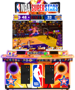 NBA Superstars Arcade Game Raw Thrills featuring authentic NBA gameplay