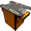 PacMan Pixel Bash Cocktail: Woodgrain retro arcade cabinet