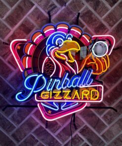 Pinball Gizzard™ - Real Glass Tube Neon Sign