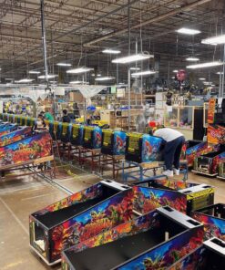Pre-Order Machines collection featuring iconic pinball and arcade games