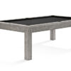 Sanibel 8' Rustic Grey Pool Table by Brunswick Billiards