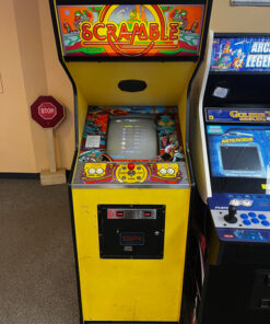 Scramble Used arcade game showcasing classic shooter gameplay