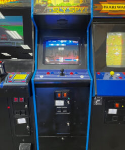 Sly Spy Used arcade machine showcasing vibrant design and authentic controls