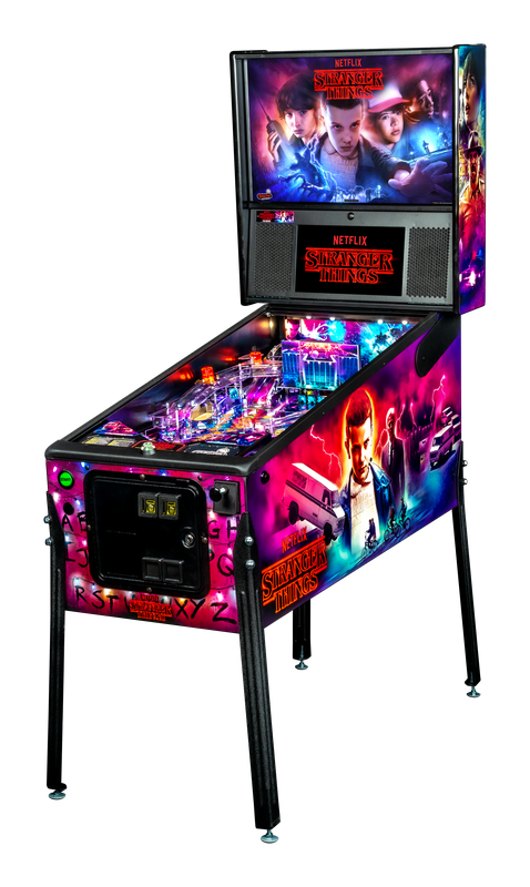 Stranger Things Pro pinball machine