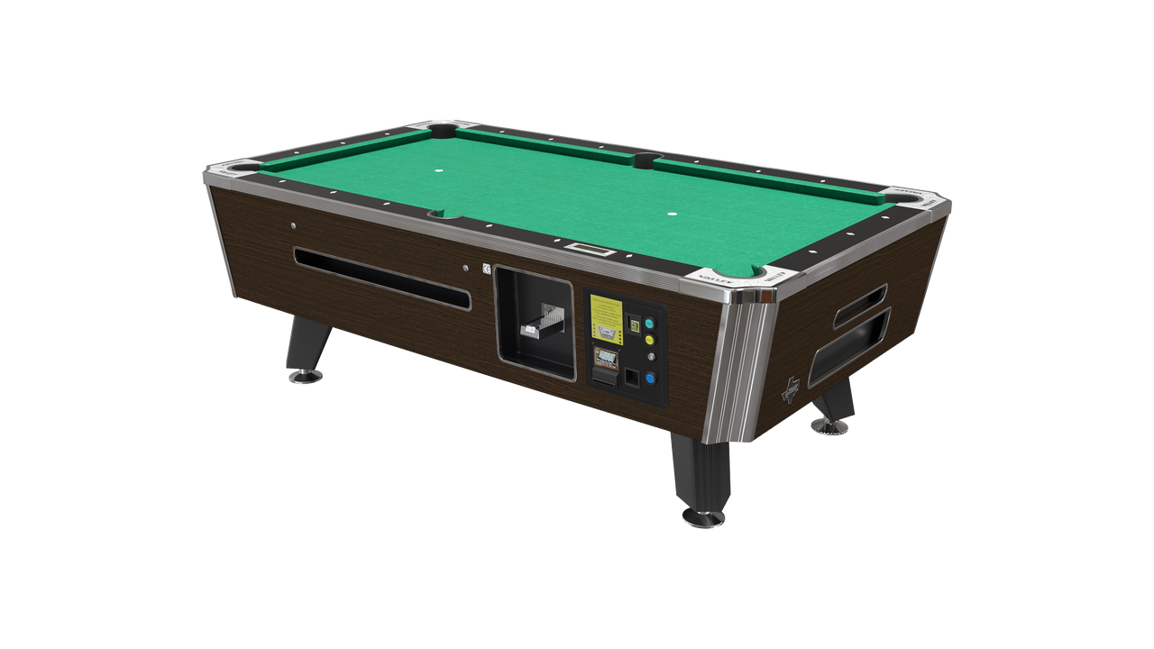 Valley Panther ZD12X pool table featuring electronic scoring and professional-grade components